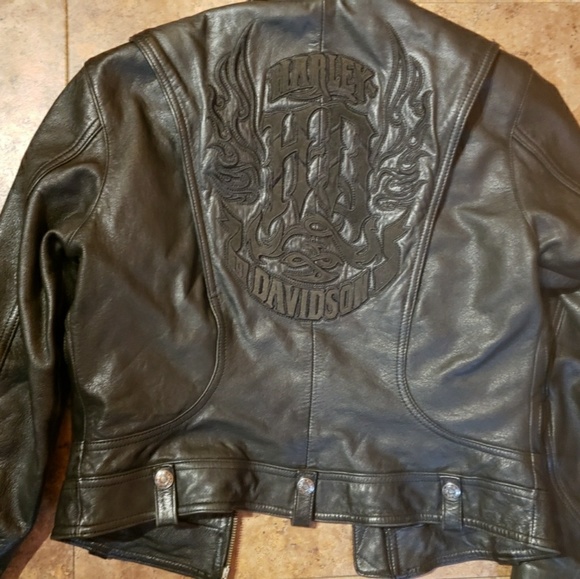 Harley-Davidson | Jackets & Coats | Harley Davidson Leather Jacket ...